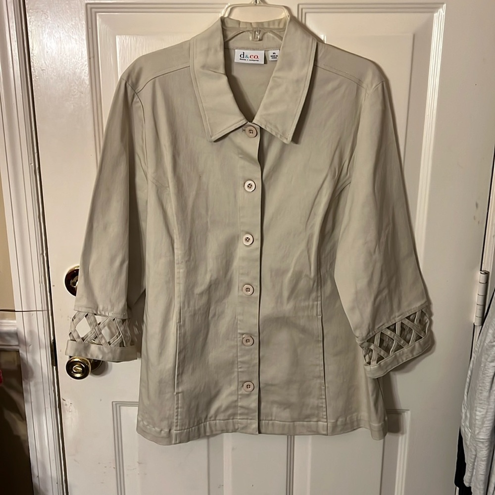 Womens Size XL Denim & Co Jacket